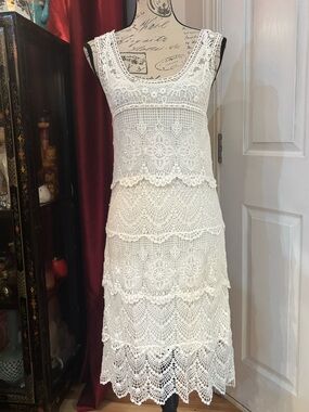 American Rag Cie 1784 Lace & Crochet Summer Dress